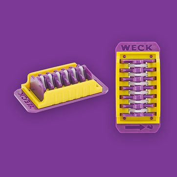 Purple Plus Double Clip Tray