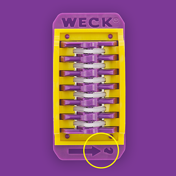 Purple Plus Clip Tray Cartridge Icon Feature
